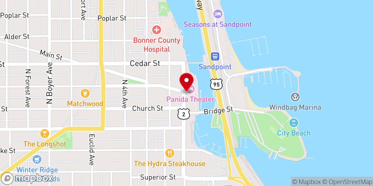 Map showing location of Nun Cents Inc