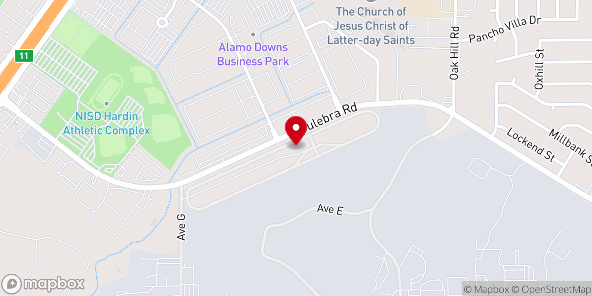 Map showing location of Christian United Church