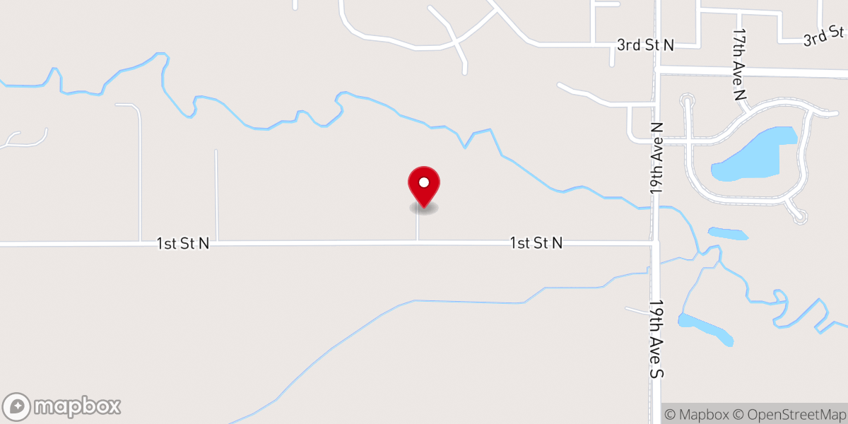 Map showing location of Christian Life Apostolic