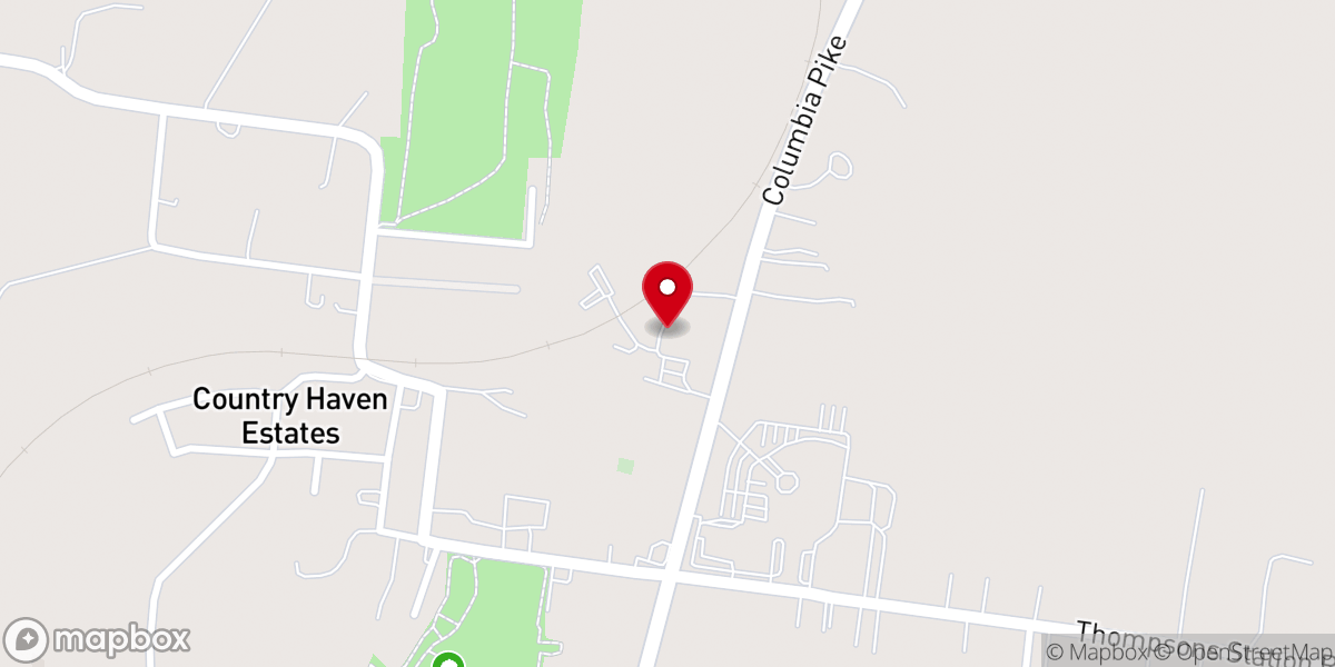 Map showing location of HopeUC Nashville