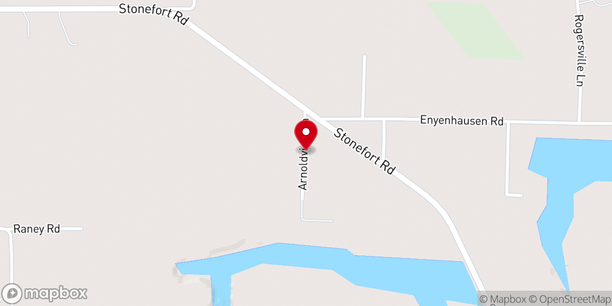Map showing location of Arnold View Church