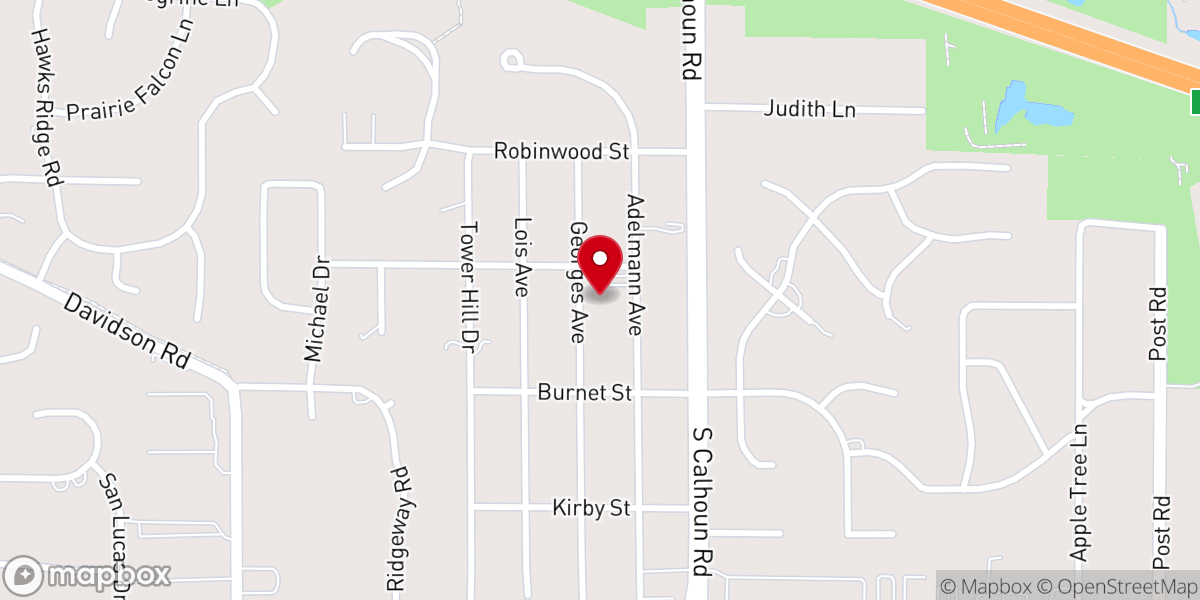 Map showing location of Reformation Lutheran Brookfield
