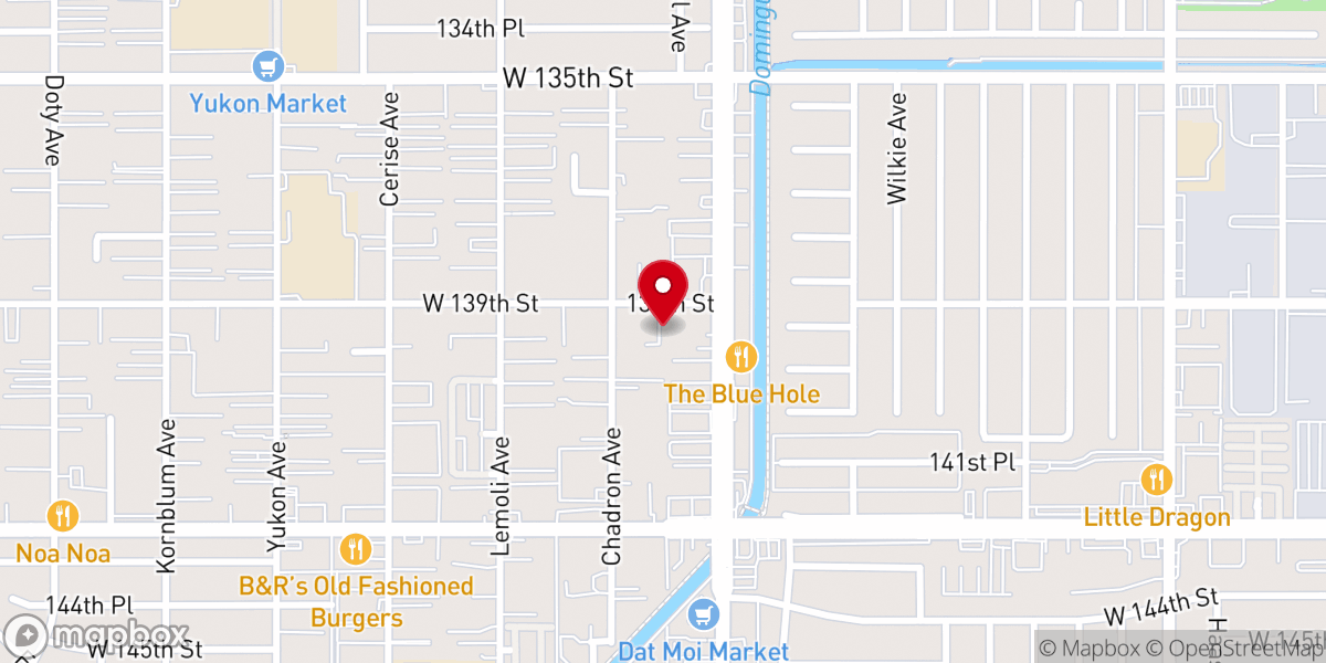 Map showing location of Iglesia De Dios Evangelica