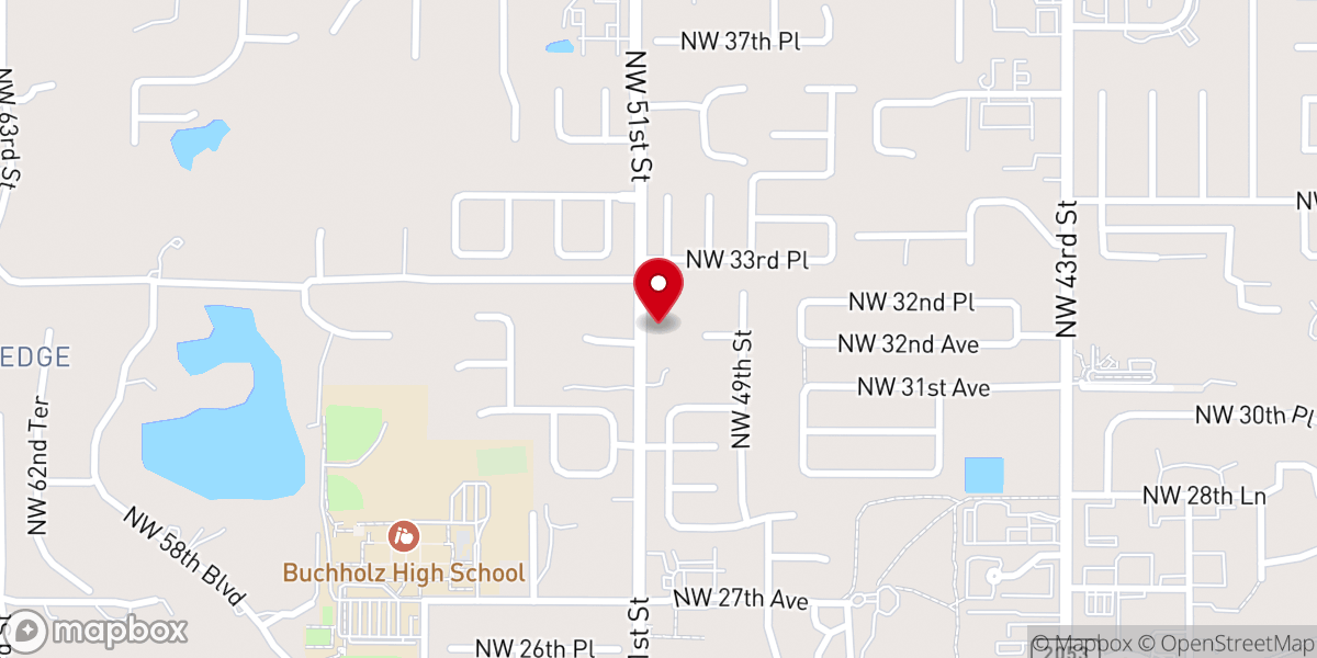 Map showing location of Second Morning Star Missionary Baptist Church