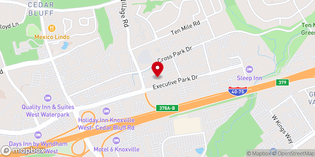 Map showing location of New Freedom Ministries
