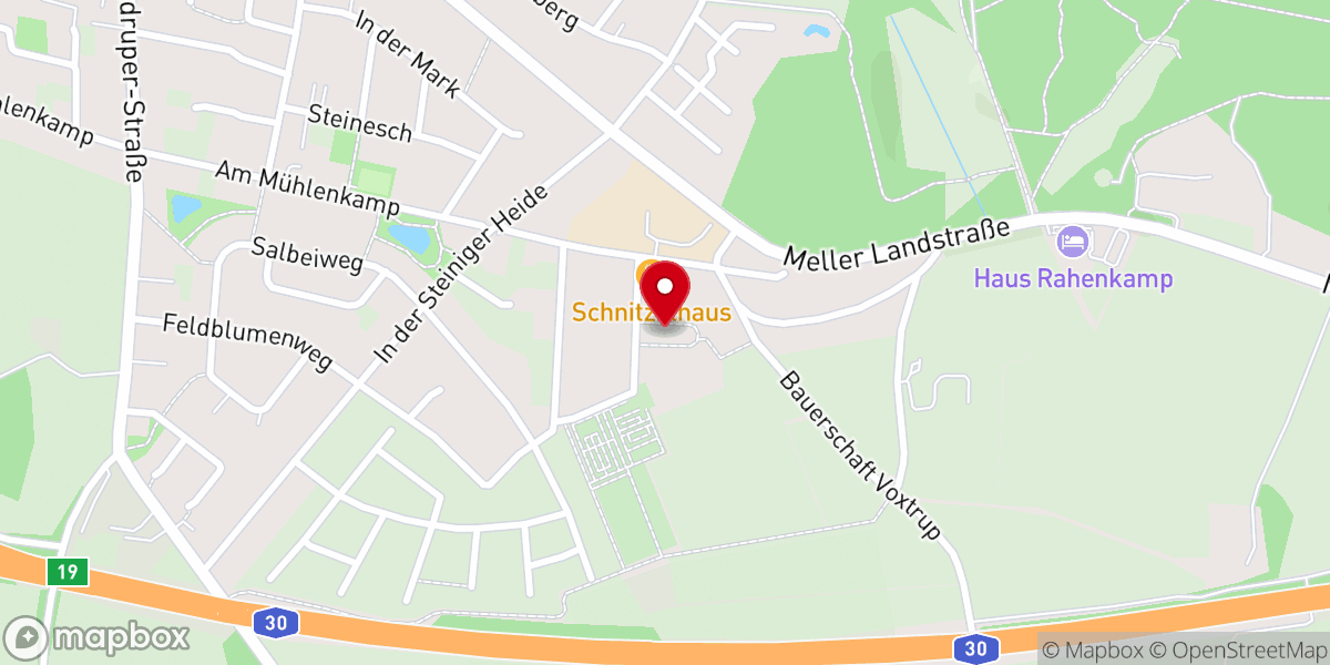 Map showing location of kath. Kirche St. Antonius Voxtrup