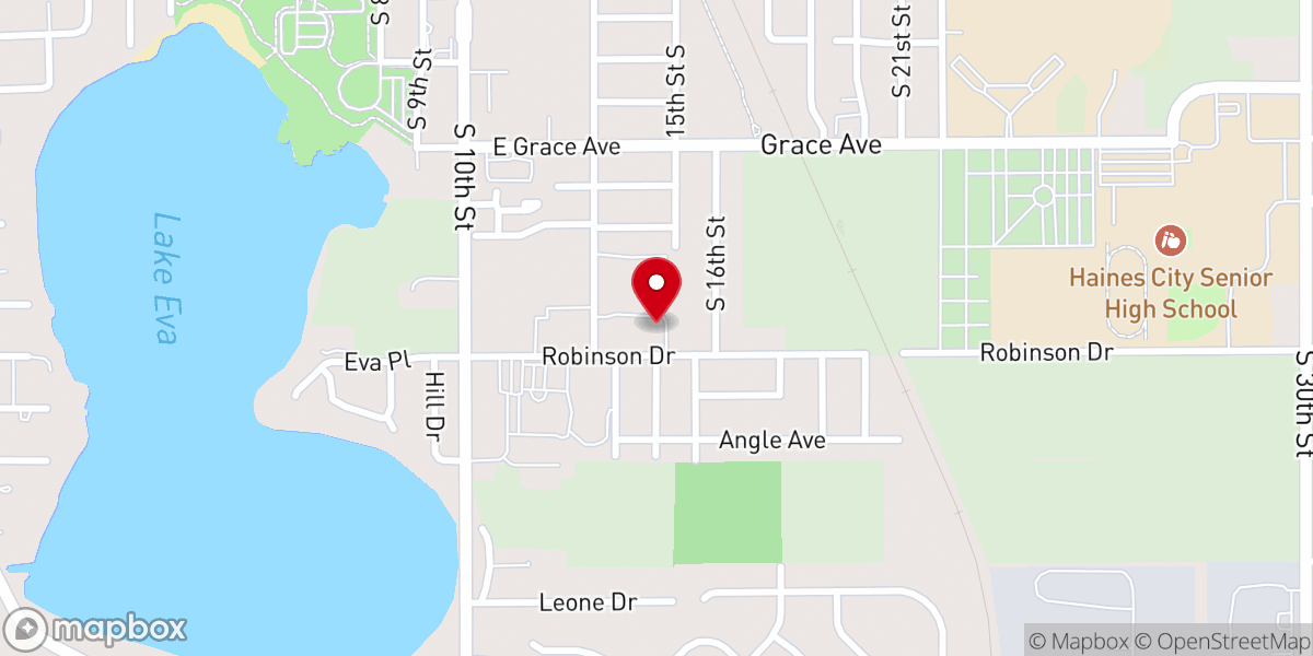 Map showing location of Haines City Church of the Nazarene