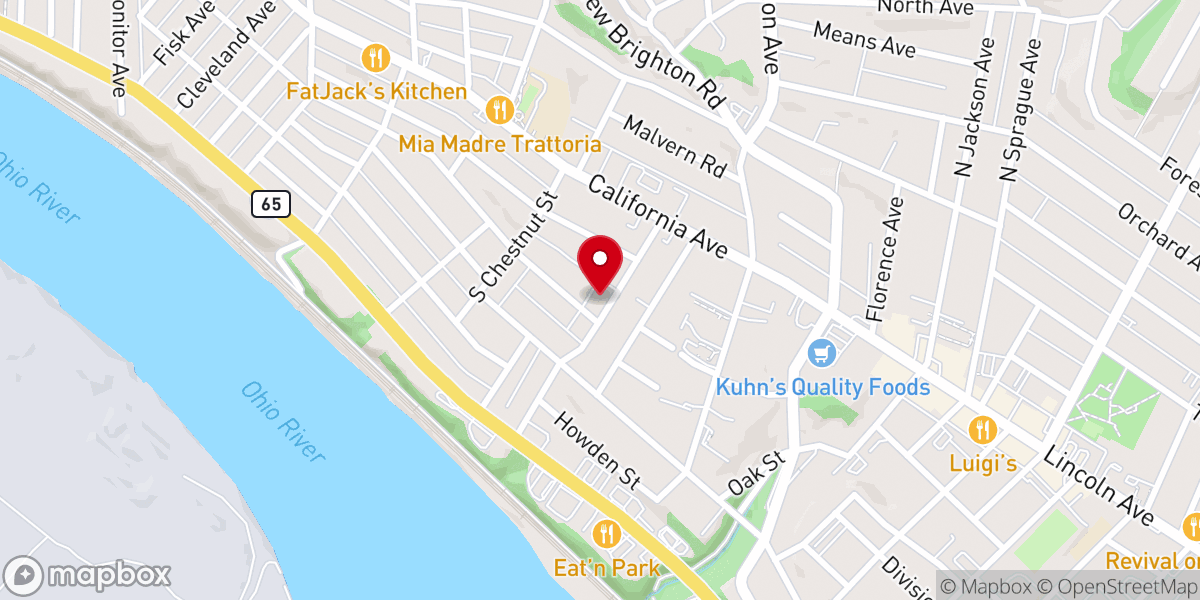 Map showing location of Premier Ministries