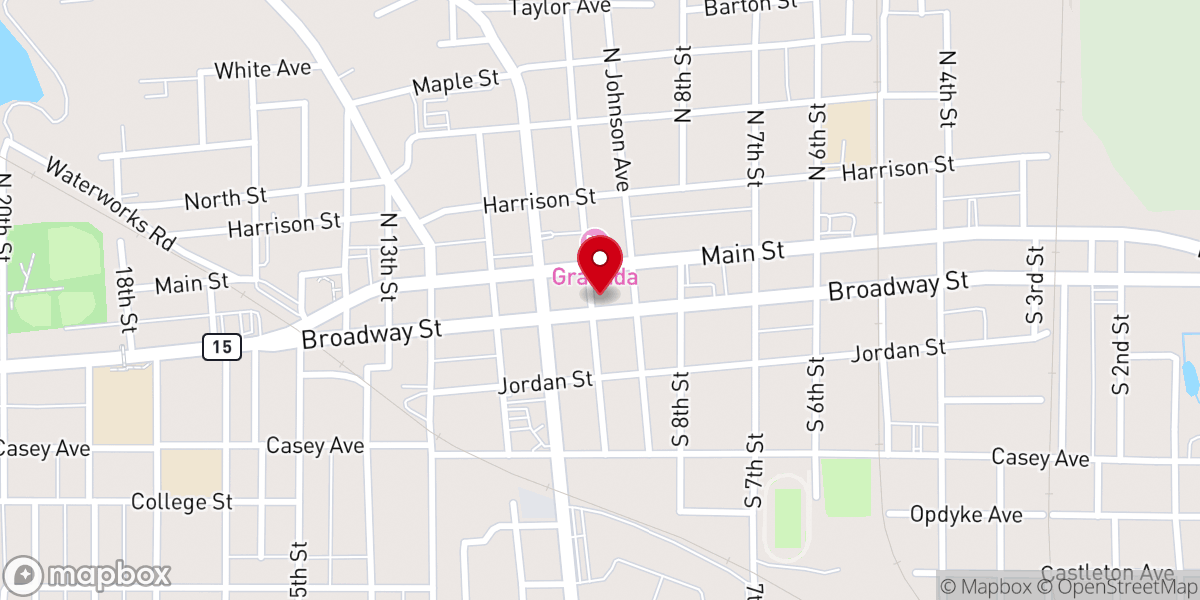 Map showing location of Kingdom Seed Ministries
