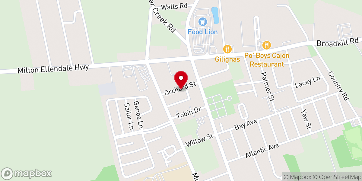 Map showing location of Batten G Ruth