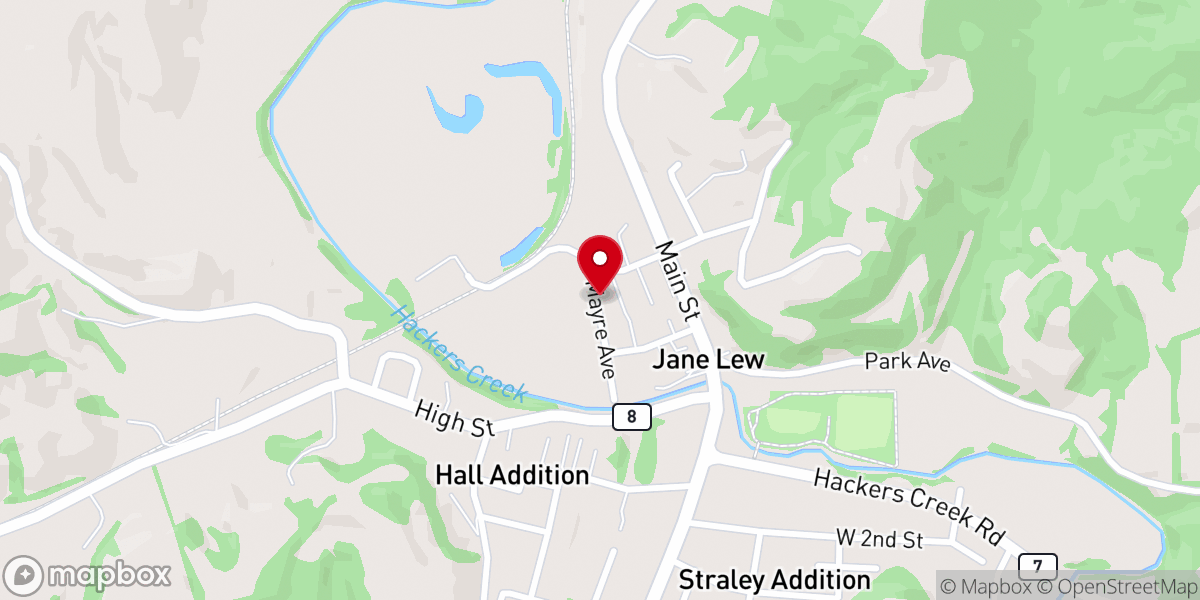 Map showing location of My Tangled Life