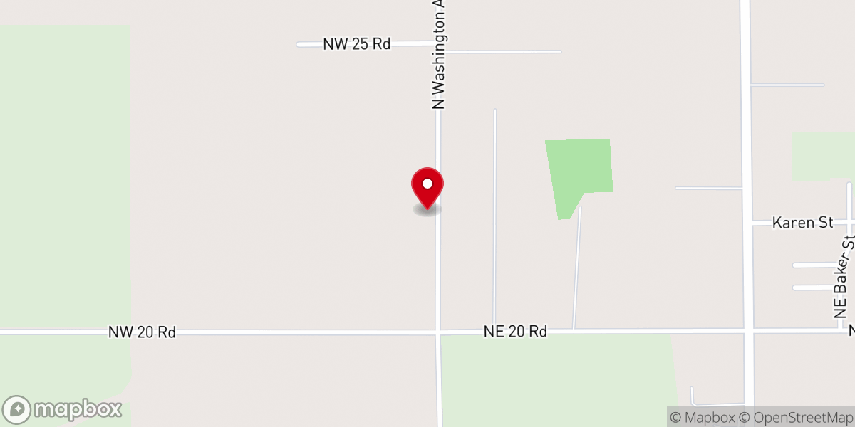 Map showing location of Fellowship of Faith Bible Study