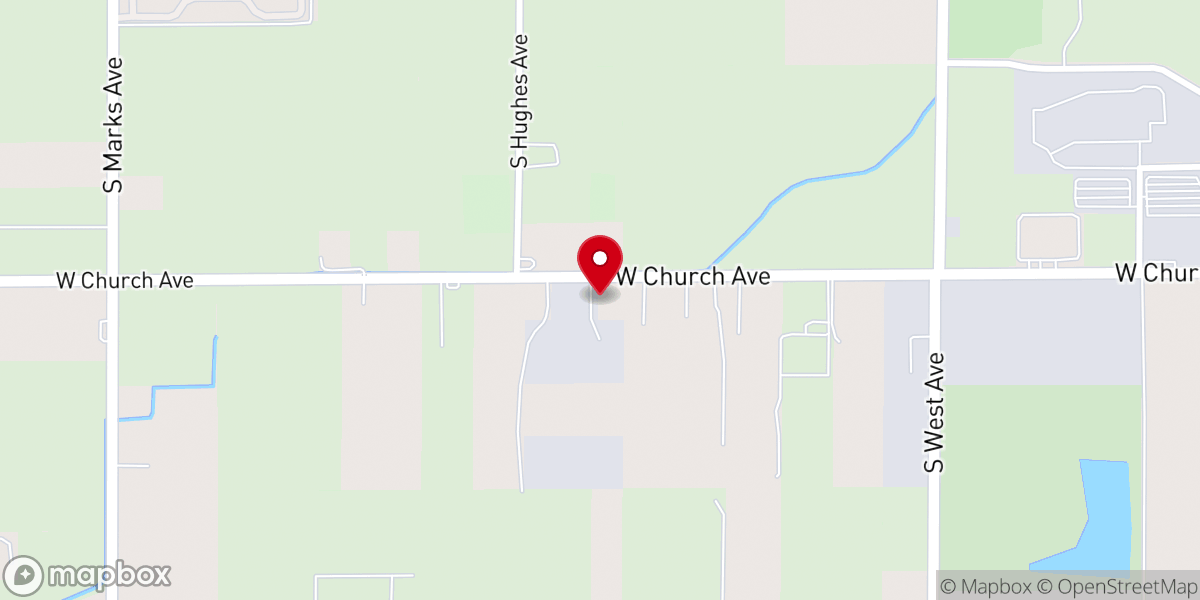 Map showing location of Gospel Lighthouse Pentecostal Church of God