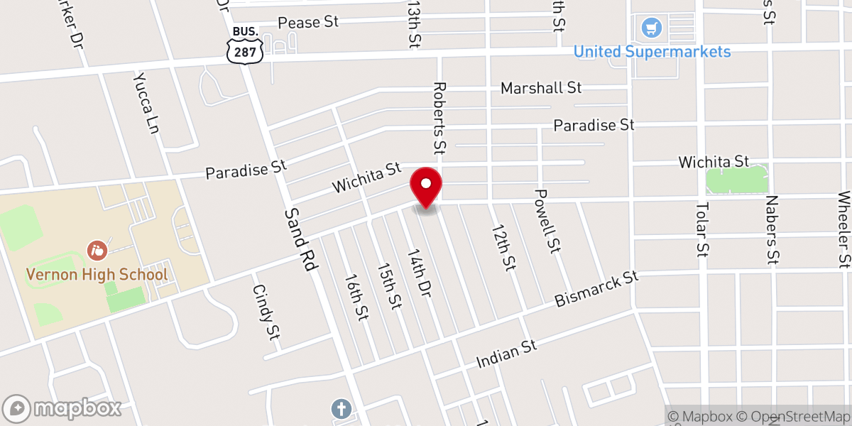 Map showing location of Holy Family of Nazareth Catholic Church