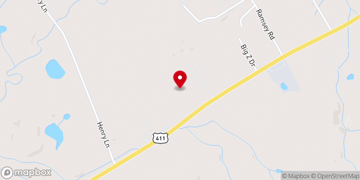 Map showing location of New Visions Comm Church of God