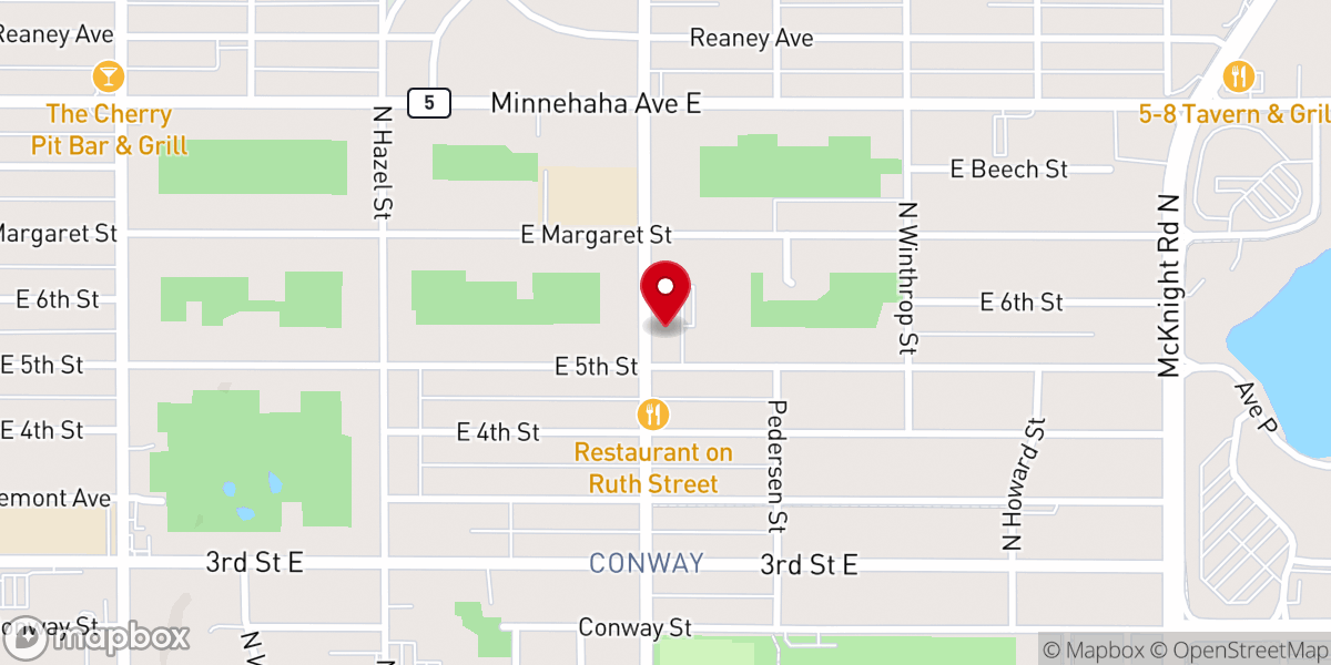 Map showing location of Praise Covenant International Church