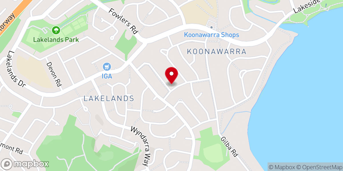 Map showing location of Inspire Church Wollongong