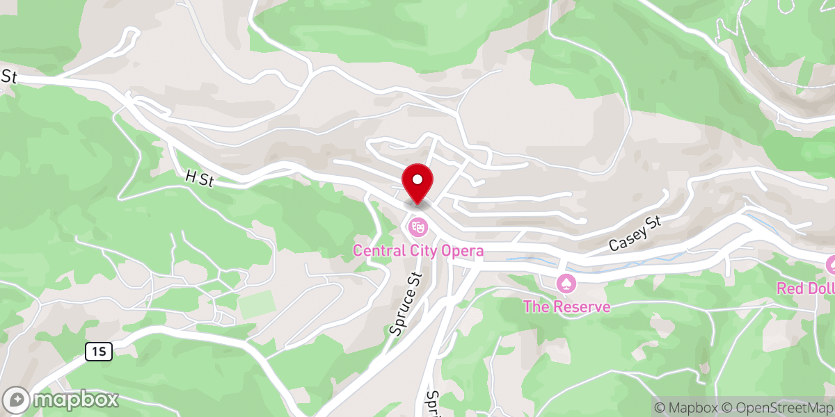 Map showing location of St. James Church of Central City