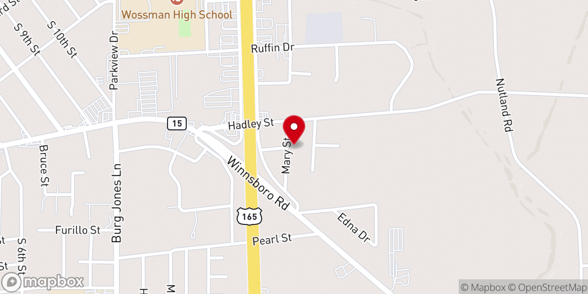 Map showing location of Calvary Temple Church-The Harvest