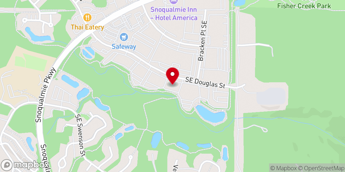 Map showing location of Kids on the Ridge Preschool
