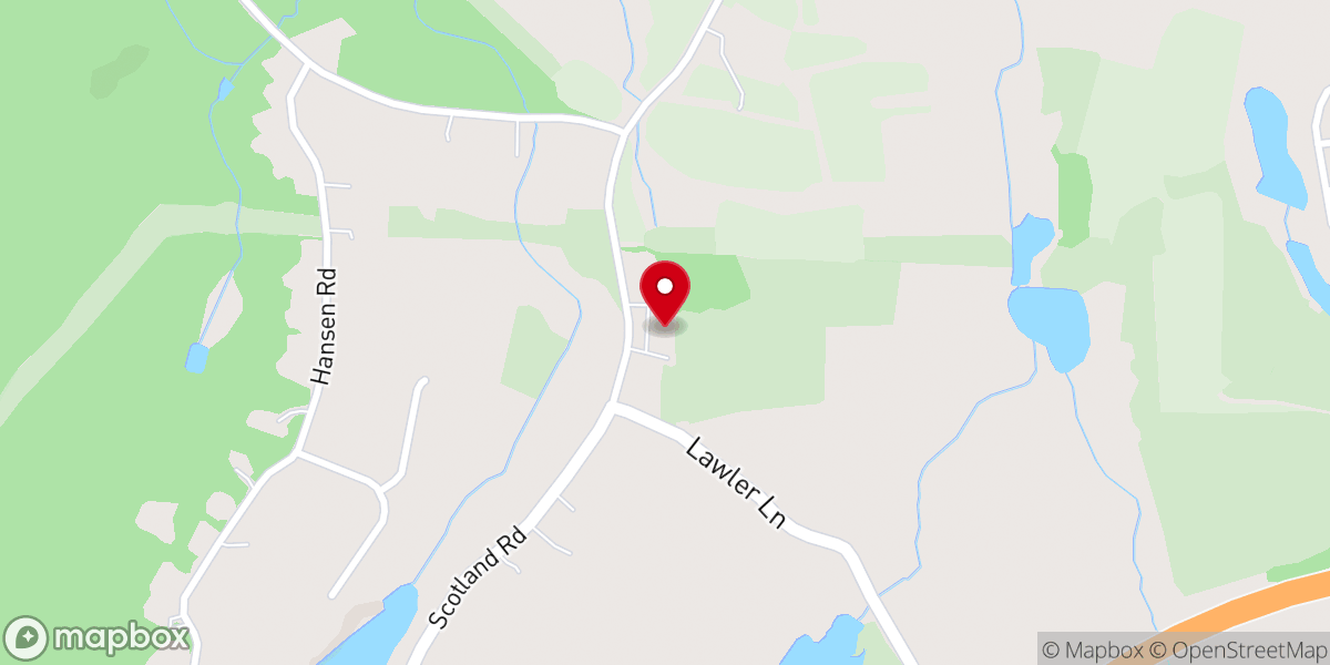 Map showing location of Church of Jesus Christ the True Foundation Inc