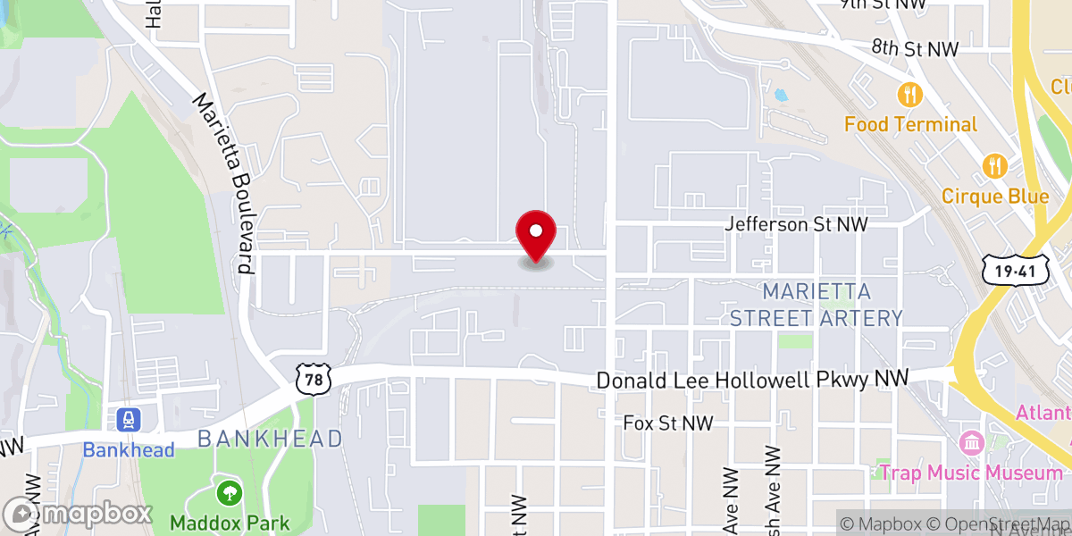 Map showing location of Our Hands Community Outreach Limited