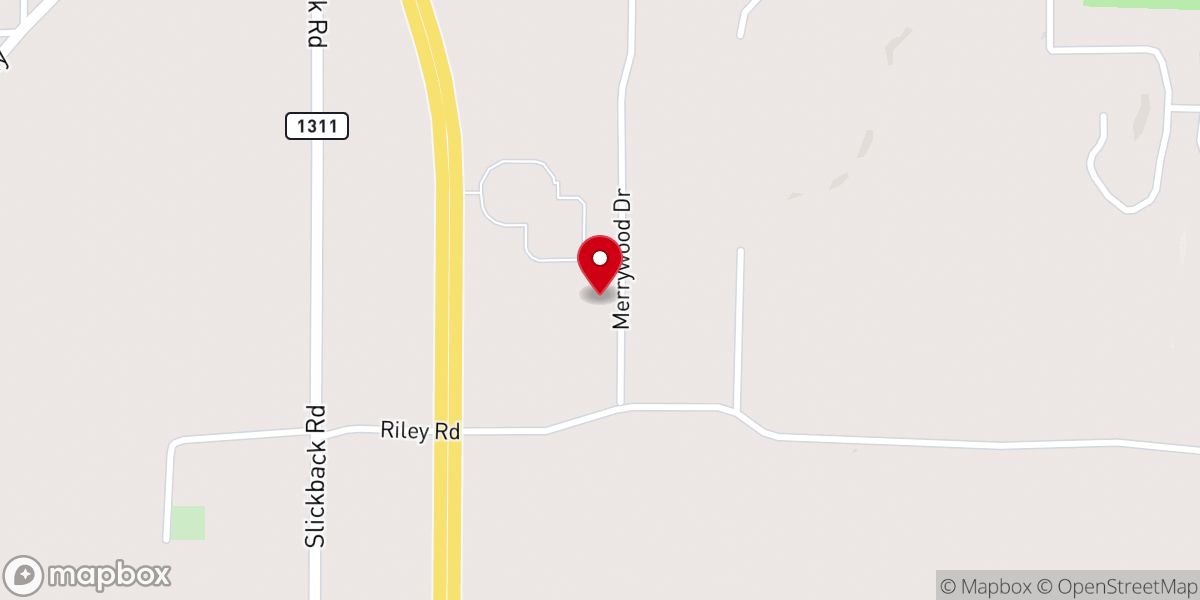 Map showing location of His Story Inc