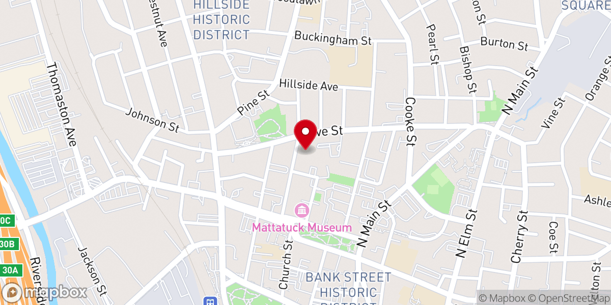 Map showing location of Salvation Army