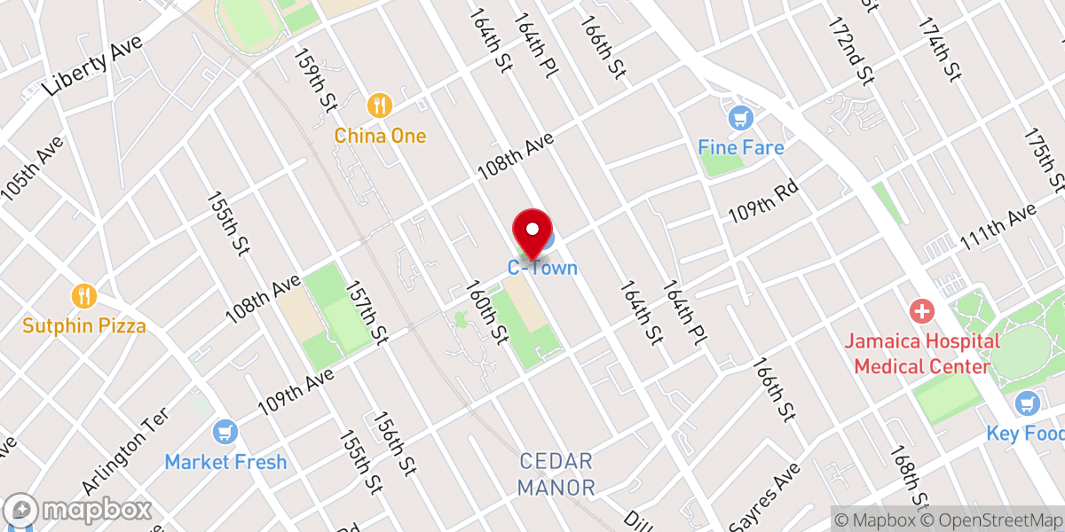 Map showing location of Freewheel Baptist Church