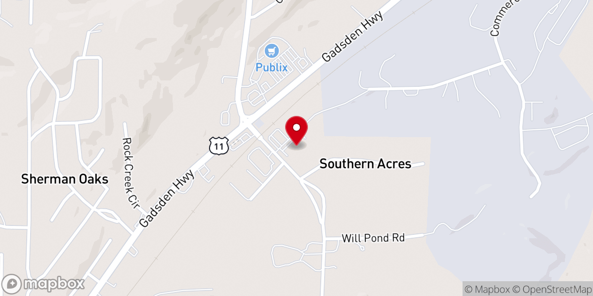 Map showing location of All Saints United Methodist Church