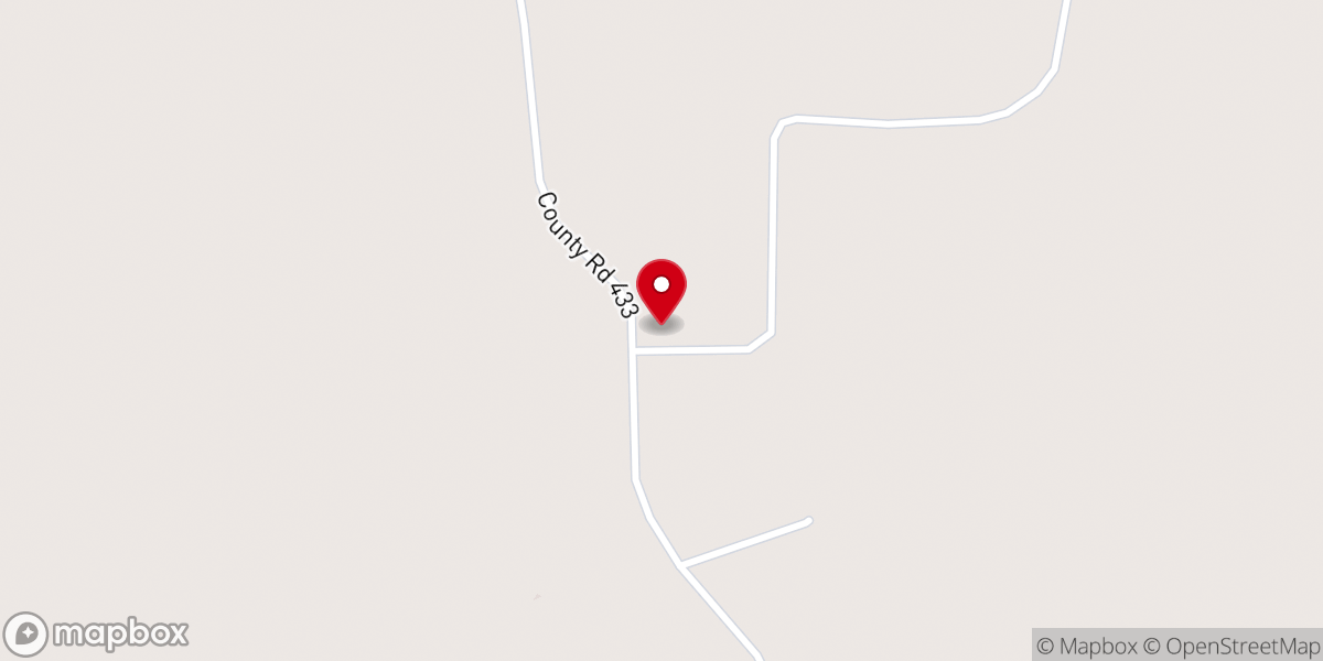 Map showing location of Taylor Church of God of Prophecy