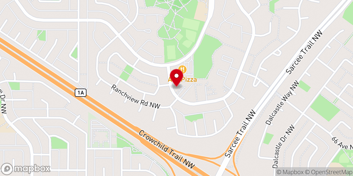 Map showing location of St. James Anglican Church