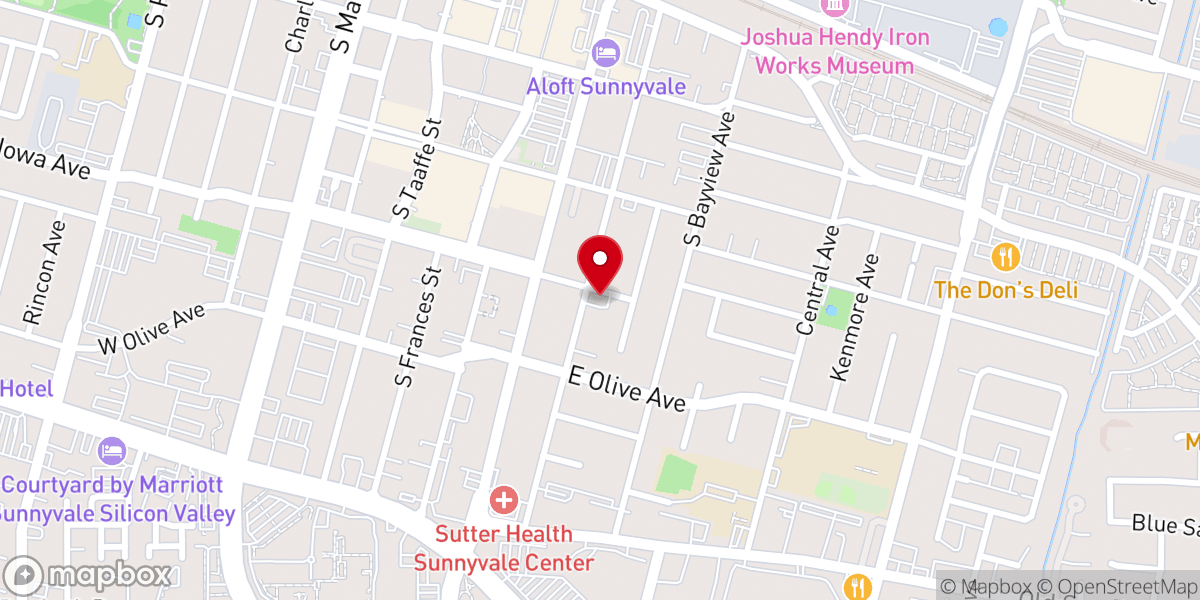 Map showing location of Triumphant Life Church