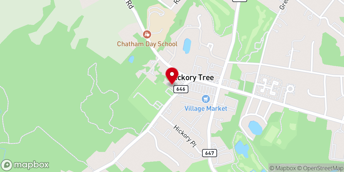 Map showing location of Chinese Community Church