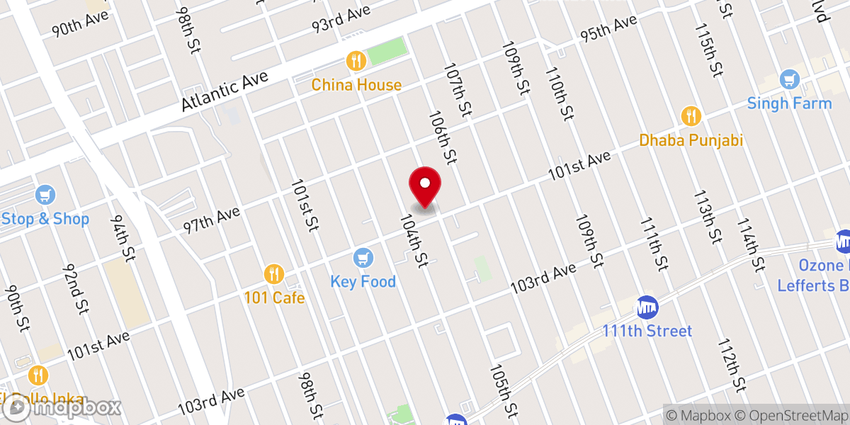 Map showing location of Gods House of Healing