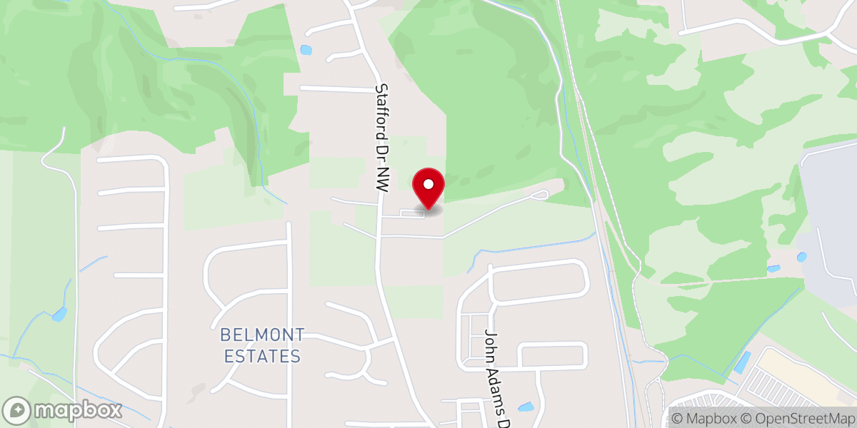 Map showing location of New Life Apostolic Church of Jesus Christ