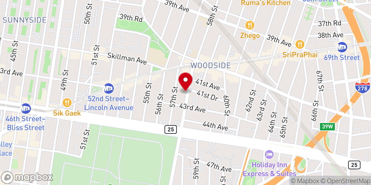 Map showing location of Oasis de Esperanza Spanish Seventh-Day Adventist Church