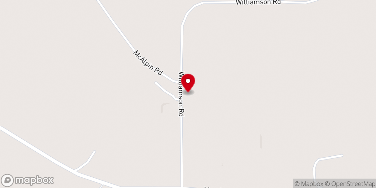 Map showing location of Wells Grove Missionary Baptist Church