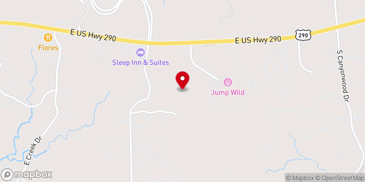 Map showing location of Holy Spirit Episcopal Church and School