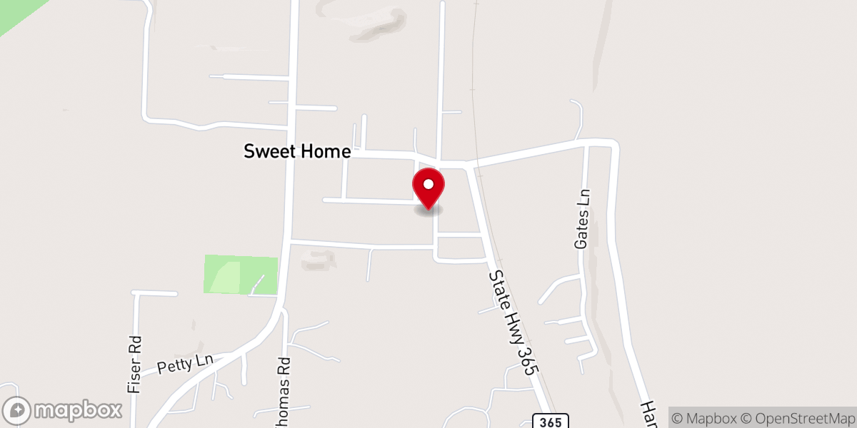 Map showing location of First United Methodist Church