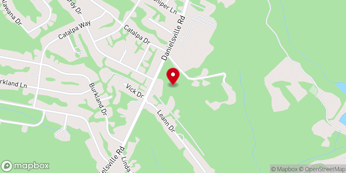Map showing location of Faith Fellowship Ministries Inc