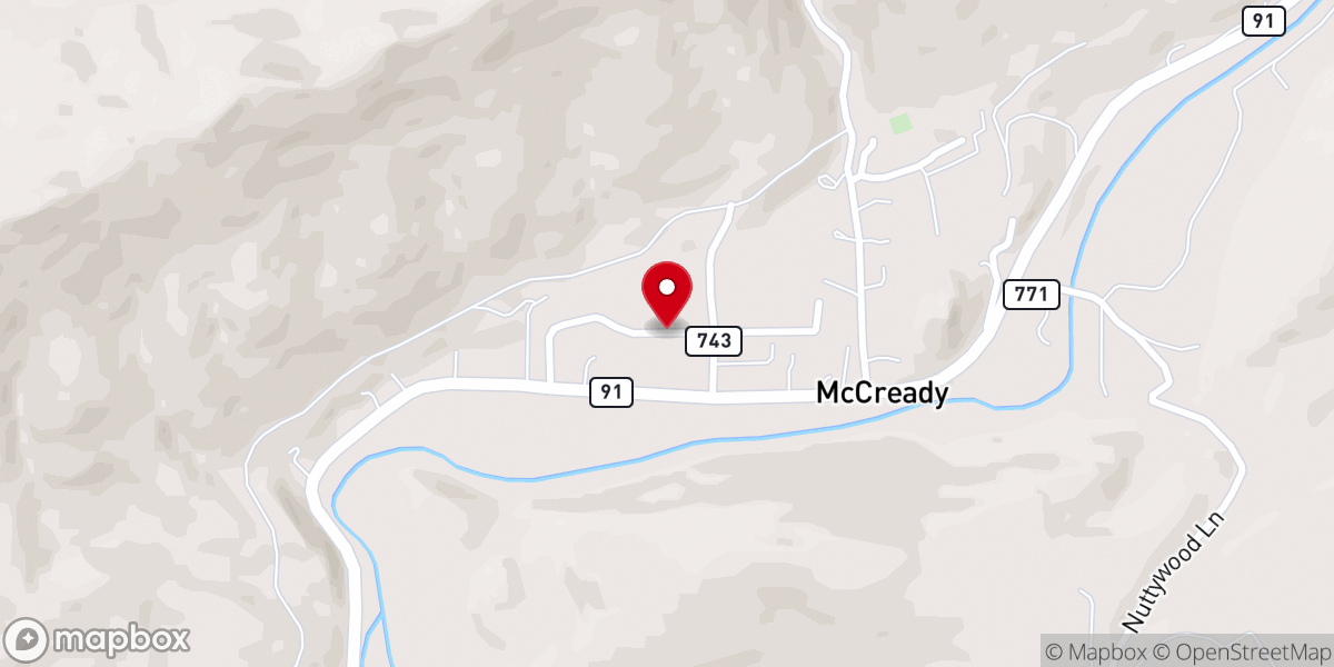 Map showing location of Lighthouse baptist Church
