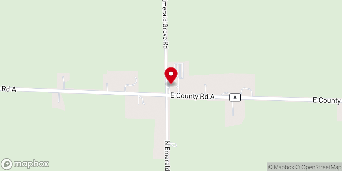 Map showing location of United Church