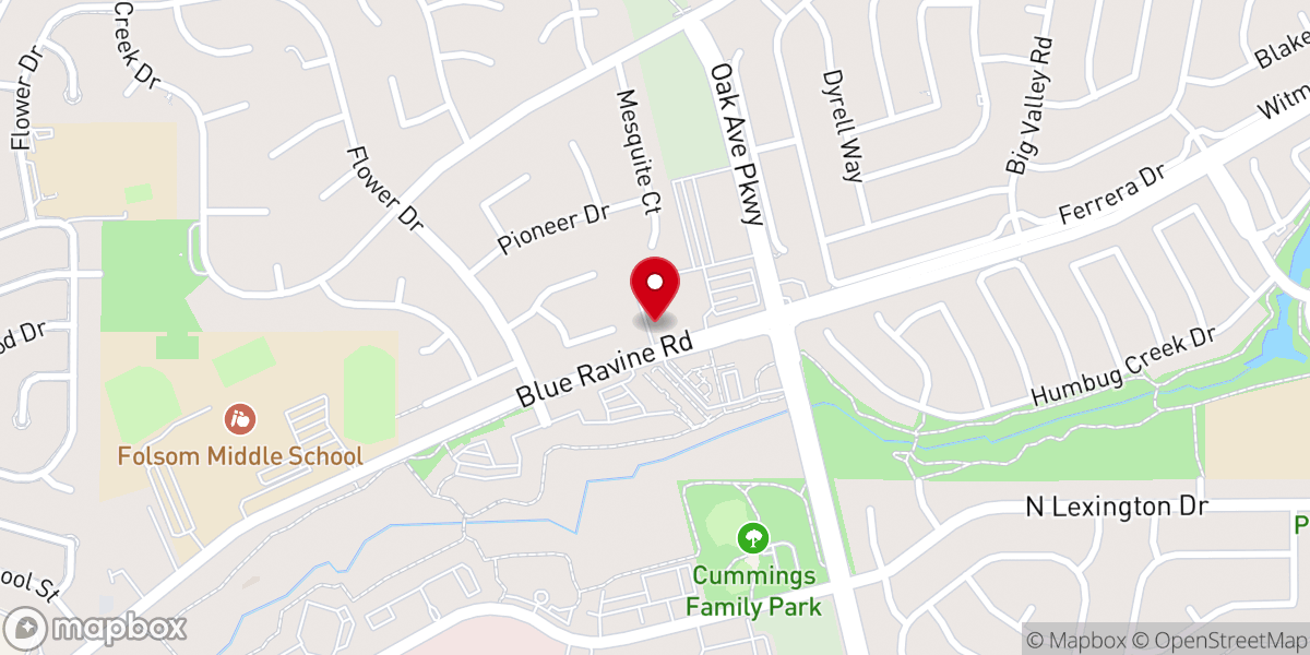 Map showing location of Pastor black's Church