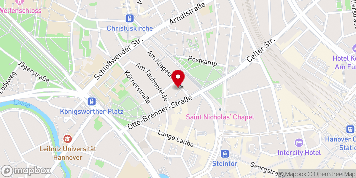Map showing location of Icg-hannover