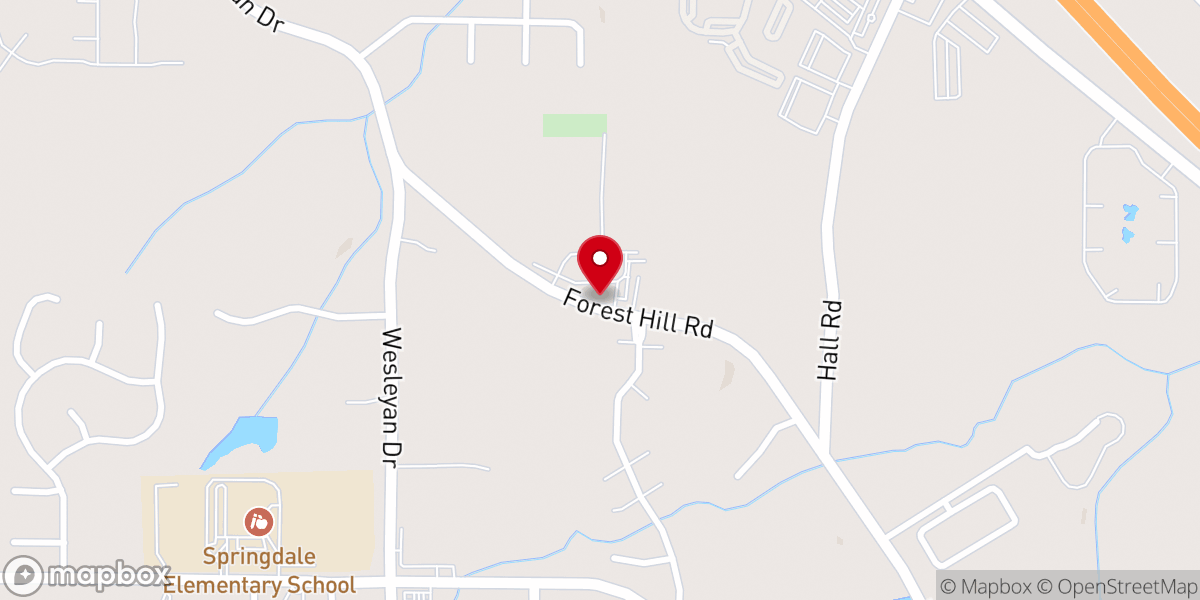 Map showing location of Lundy Chapel