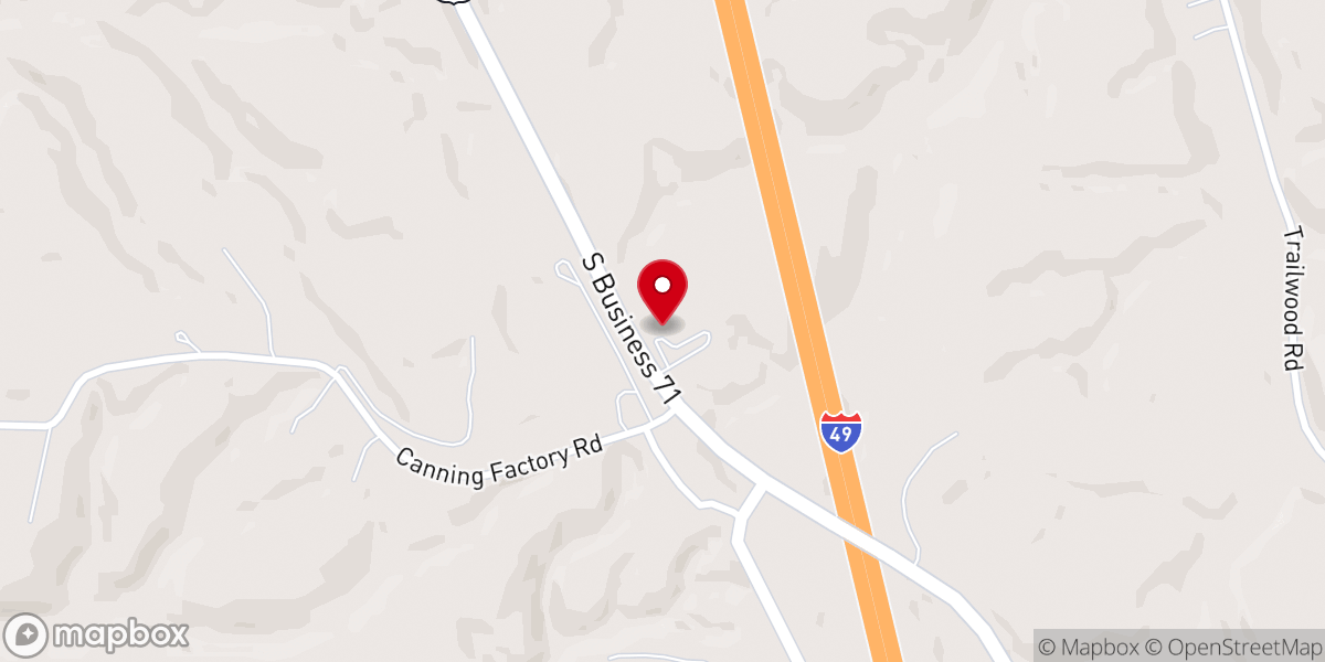 Map showing location of New Life Church