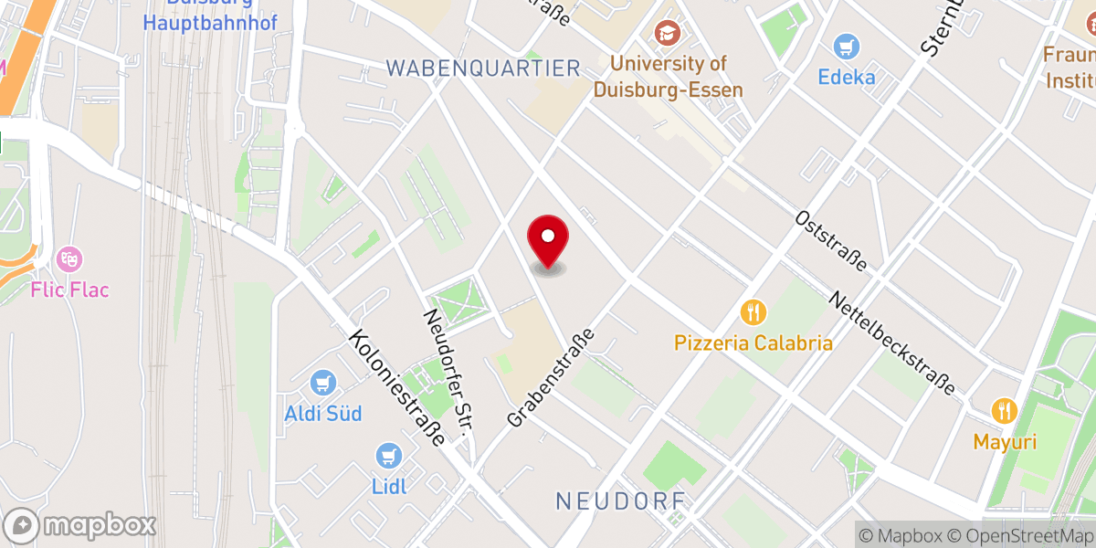 Map showing location of Gemeinde Neudorf-West Begegnungsstätte