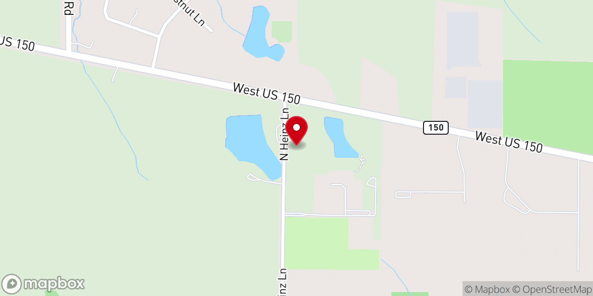 Map showing location of Evangel Community Church (ECC)
