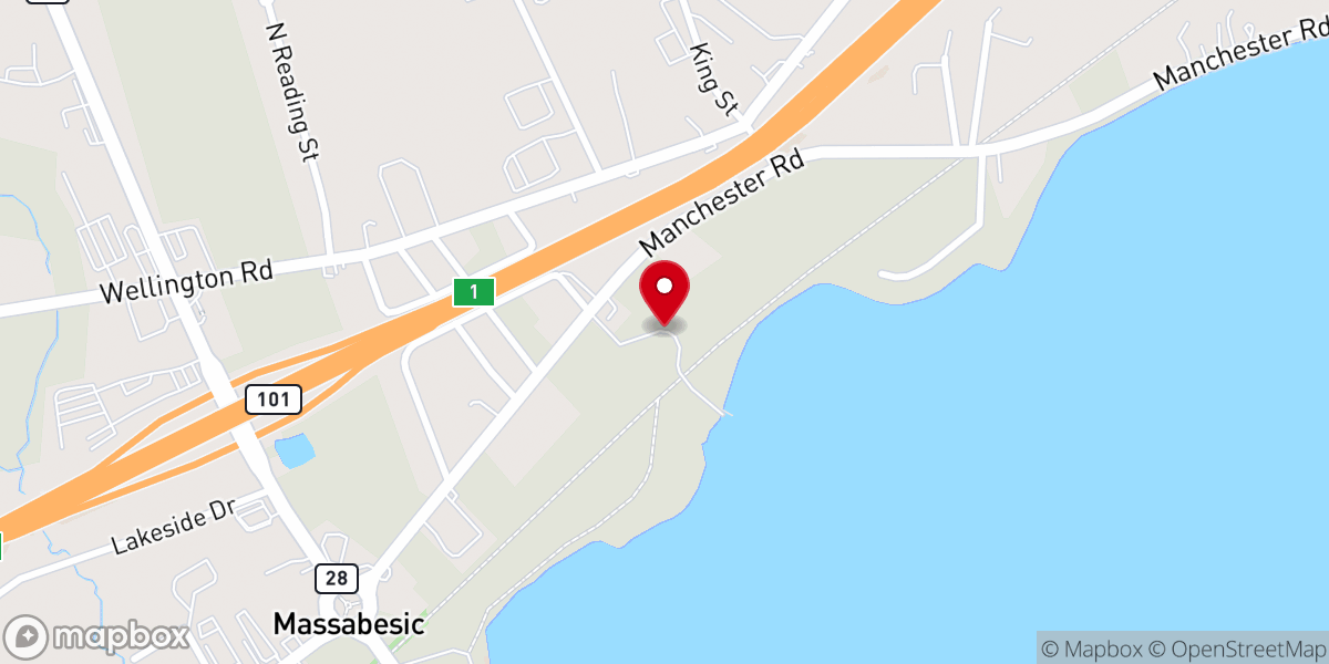 Map showing location of Candia Road Boat Launch, Manchester WW